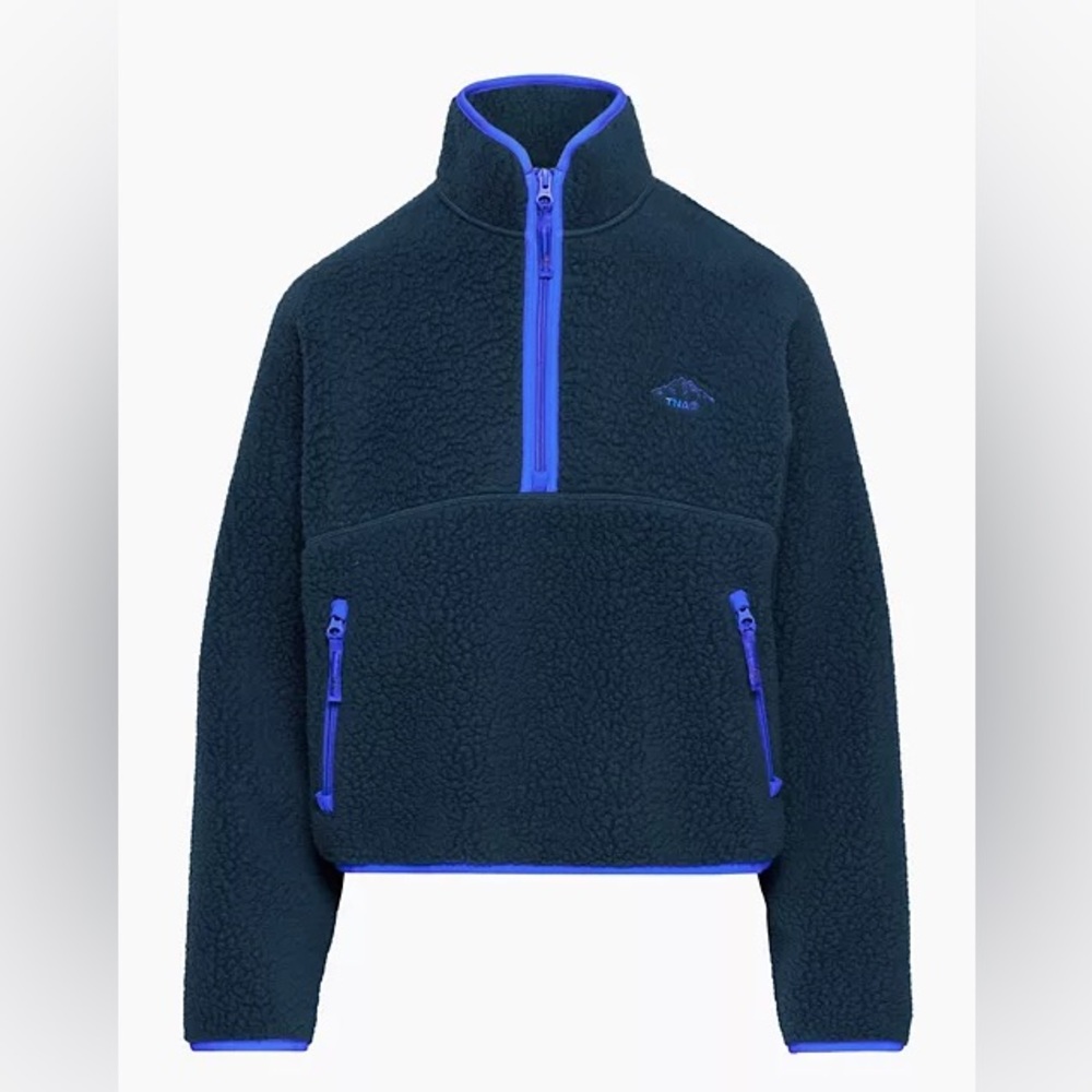 Aritzia TNA Bigfoot Polar ½ ZIP SWEATER